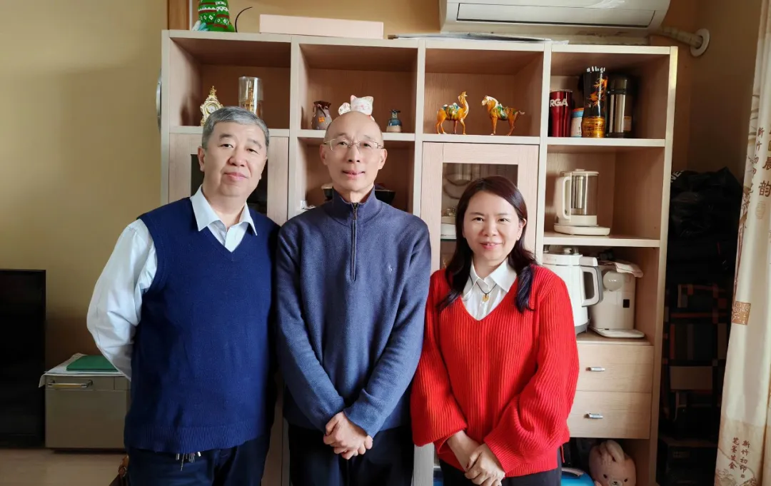 岁寒情更浓 关怀暖心间 | 信息中心党总支走访慰问离退休老党员老同志